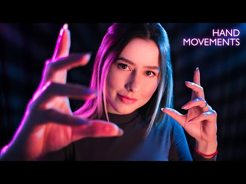 ASMR Plucking and Pulling with hand movements + soft mouth sounds and tongue clicking for sleep