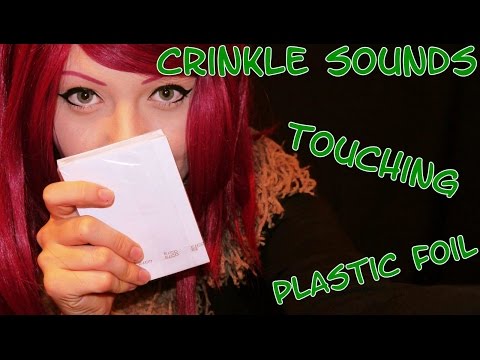 HARMONY ASMR Tapping Crinkle Sounds with Plastic Foil