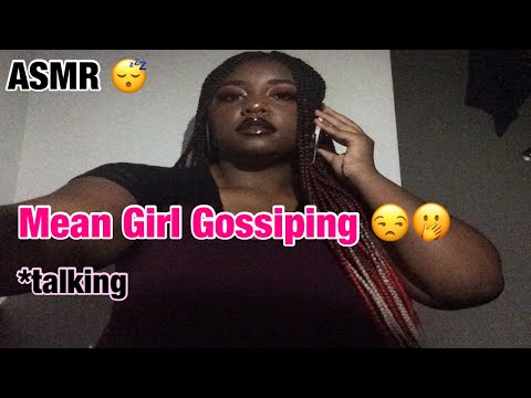 ASMR Mean Girl Gossiping 🙊😒 #asmr