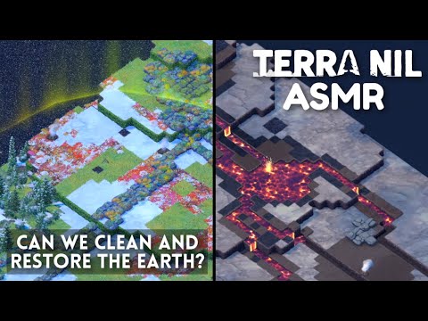 Satisfying ASMR 🌎 Cleaning Up An Arctic Wonderland and Abandoned City 🏗️ Terra Nil