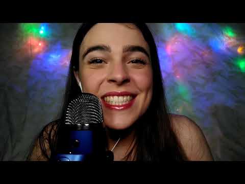 ASMR - Wet Inaudible Whispering (with good affirmations and very tingly)