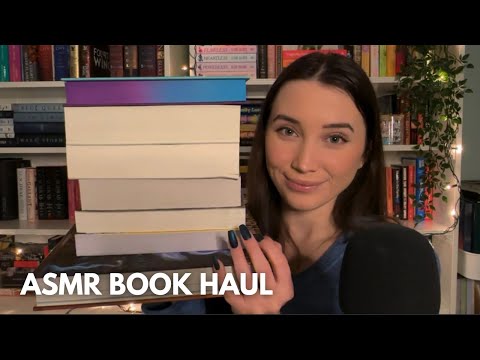 ASMR 📚 Aaaanother Book Haul! (FairyLoot, Book Outlet, Amazon, Wish List)