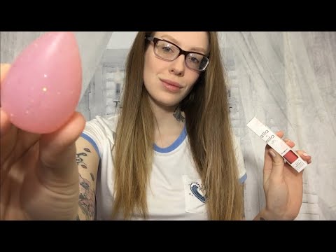 ASMR Custom Makeup On Your FACE | Soothing, Inaudible ONLY