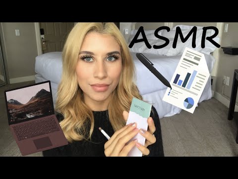 Asking you the most important questions about ASMR !!! 📝💻 Keyboard & writing sounds /very tingly ✨