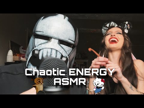 the most RANDOM CHAOTIC ASMR with my BROTHER 💯 Giggles and Tingles Guaranteed!!!
