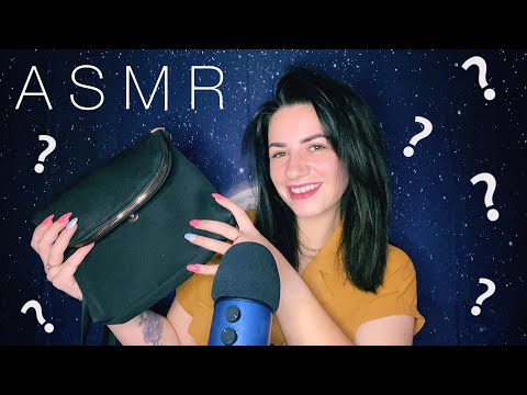 ASMR | What’s In My Work Bag? 👜 (Whispering, Rambling, Tapping, Scratching etc.)