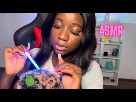 ASMR Eating &  Searching For Bugs 🐛