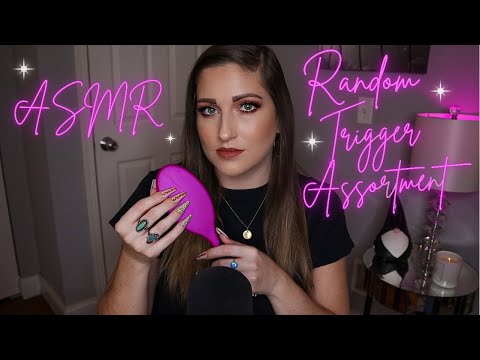 ASMR | Random Trigger Assortment (Mic Triggers, Scratching, Tapping, & More)