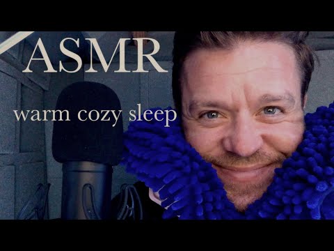 ASMR | Beard Brushes, Mouth Sounds, Blue Crinkles, and Deep Sleep