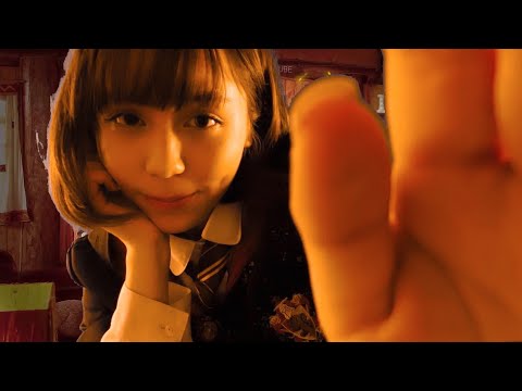 ASMR Hermione Sings You To Sleep in 6 languages ~ Harry Potter Gryffindor Dormitory Role Play ~