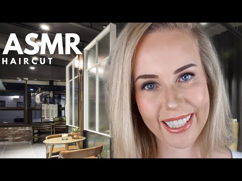 ASMR Haircut Roleplay   Spraying And Cutting