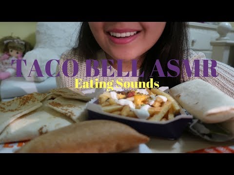 ASMR Taco Bell | Eating Sounds No Talking