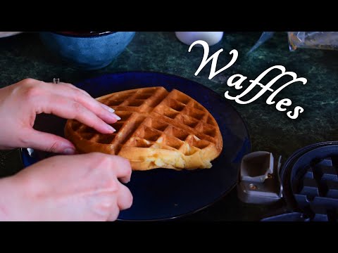 ASMR Making Waffles