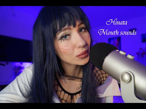 ASMR Hinata Mouth sounds ~ Naruto cosplay ~ Relax for your ears