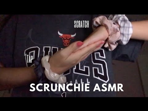 ASMR | Fast Scrunchie Scratching and Tapping | aggressive fabric scratching & tapping
