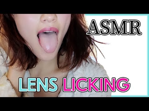 [ASMR] Lens Licking & Kissing #LolaDoes