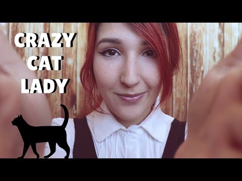 ASMR - CRAZY CAT LADY ~ "Helping" You Recover from Your Travels ~
