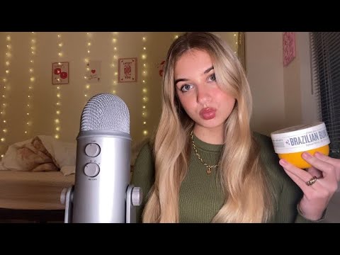 ASMR With My Favorite Things 💤 Tapping and Whispering on Products (chaotic sorry lol)