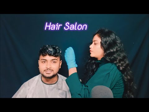 [ASMR] Haircut And Color / Hair Salon Roleplay