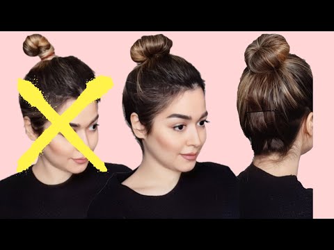 آموزش مدل موی گوجه ای برای موهای کوتاه [بدون هیچ پروتز مویی] Messy Bun