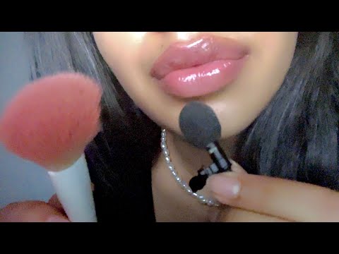 ASMR~ Positive Affirmations for Self Love & Anxiety ❤️ Mouth Sounds & Hand movements