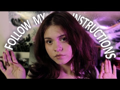 Follow My Instructions ASMR - Eyes Closed | Slow & Relaxing Games