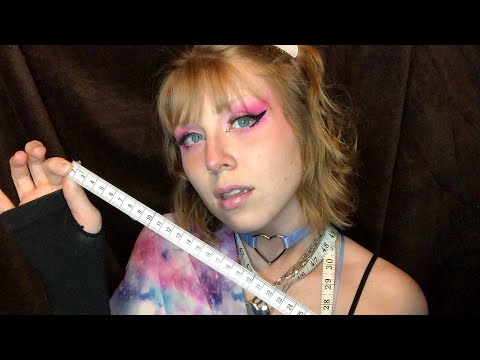 [ASMR] Fashion Intern Takes Your Measurements (Inaudible, Follow My Instructions, Roleplay)