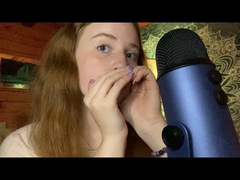 ASMR CUPPED TRIGGER WORDS +MOUTH SOUNDS 🐝 VERY TINGLY ✨