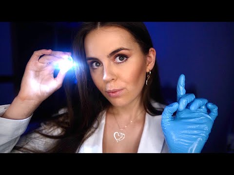 [ASMR] Eye Exam ~  Realistic Roleplay! (latex gloves, light, personal attention etc)
