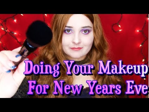Doing Your Makeup For New Years Eve 🎆 Whispered Role Play💋 ASMR