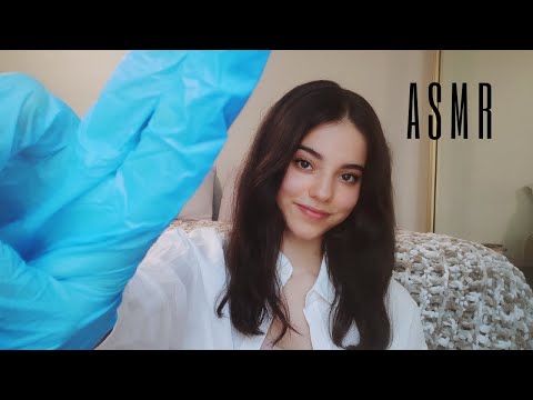 ASMR Medical Exam 🩺 (Custom video for Andy) | Glove sounds & Hand Movements
