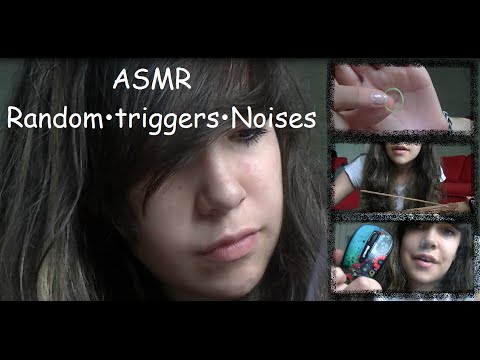 ♥ASMR♥ Random•triggers•Noises