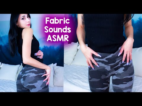 ASMR Fabric Sounds, Scratching on Leggings, Shorts, Pants to help you Relax and Sleep