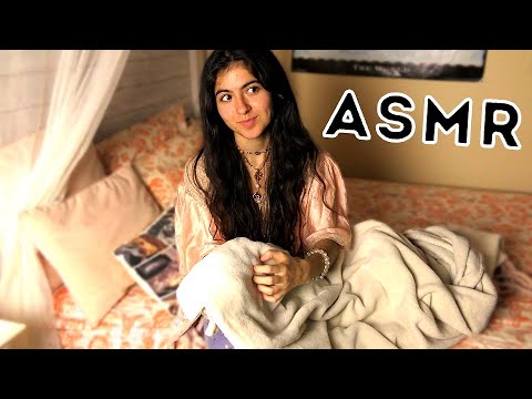 ASMR || bed triggers (bird chirps)