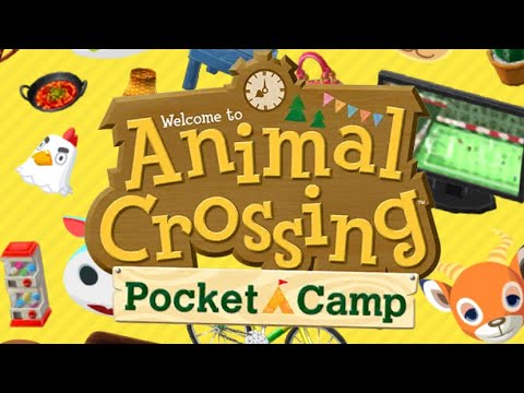ASMR ANIMAL CROSSING POCKET CAMP GAMEPLAY