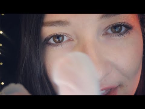 ASMR Super Up Close Personal Attention With Sleepy Feathers... Ear to Ear...