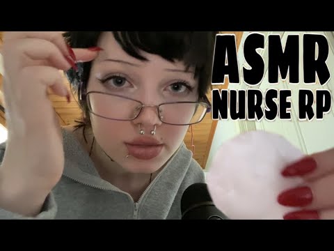 ASMR | Nurse tends your wound roleplay (personal attention)