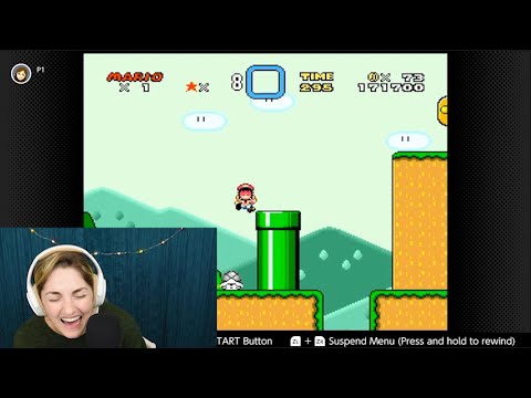 ASMR Playing Super Mario World and Whispering About Childhood/90s Nostalgia (video game ASMR)