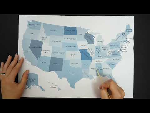 What each State is Most Grateful For ASMR (with Pointer) Thanksgiving Special
