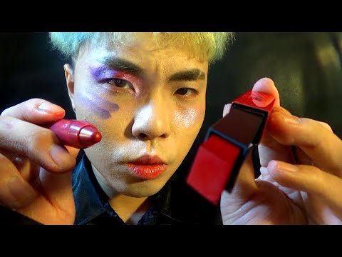 YSL Lipstick on Yo Screen 💄 Realistic ASMR • Korean Makeup Roleplay