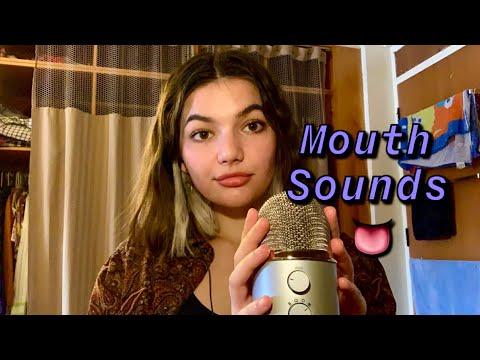 ASMR | Wet and Dry Mouth Sounds (Fast & Aggressive) Shirt Scratching and Rambles