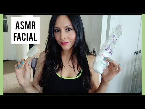 Asmr Spa- Relaxing Facial for you. Lots of trigger sounds