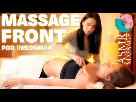 ASMR Relaxing Front Massage for insomnia by Anna