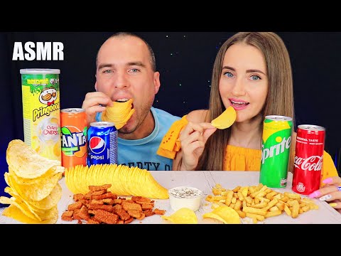 ASMR MUKBANG CHIPS Crunchy Eating Sounds | АСМР Мукбанг ЧИПСЫ