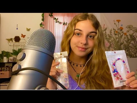ASMR shein haul 🍄 tapping, crinkles, and whispering