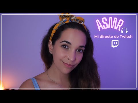 ASMR NO TALKING, tapping, scratching... ✨ [Directo de Twitch]