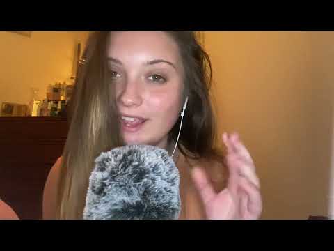 asmr ☆ breathy whispers, mouth sounds, hand movements, mic triggers, focus test