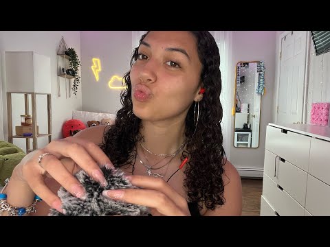 ASMR doing my FAVORITE triggers 🥰 nail tapping, hand sounds, mic triggers