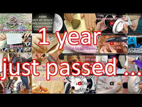 NOT ASMR - Summary of One Year Activity (All Movies Slideshow).