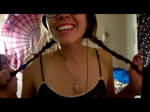 ASMR - wife/girlfriend roleplay ❤💋 kisses, soft whispers, hand movements